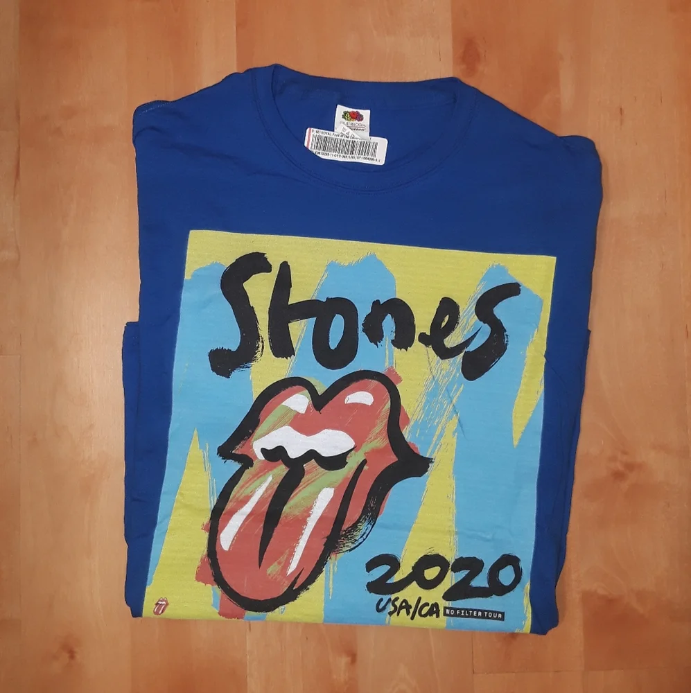 Rolling Stones 2020 Royal Blue Concert T-shirt